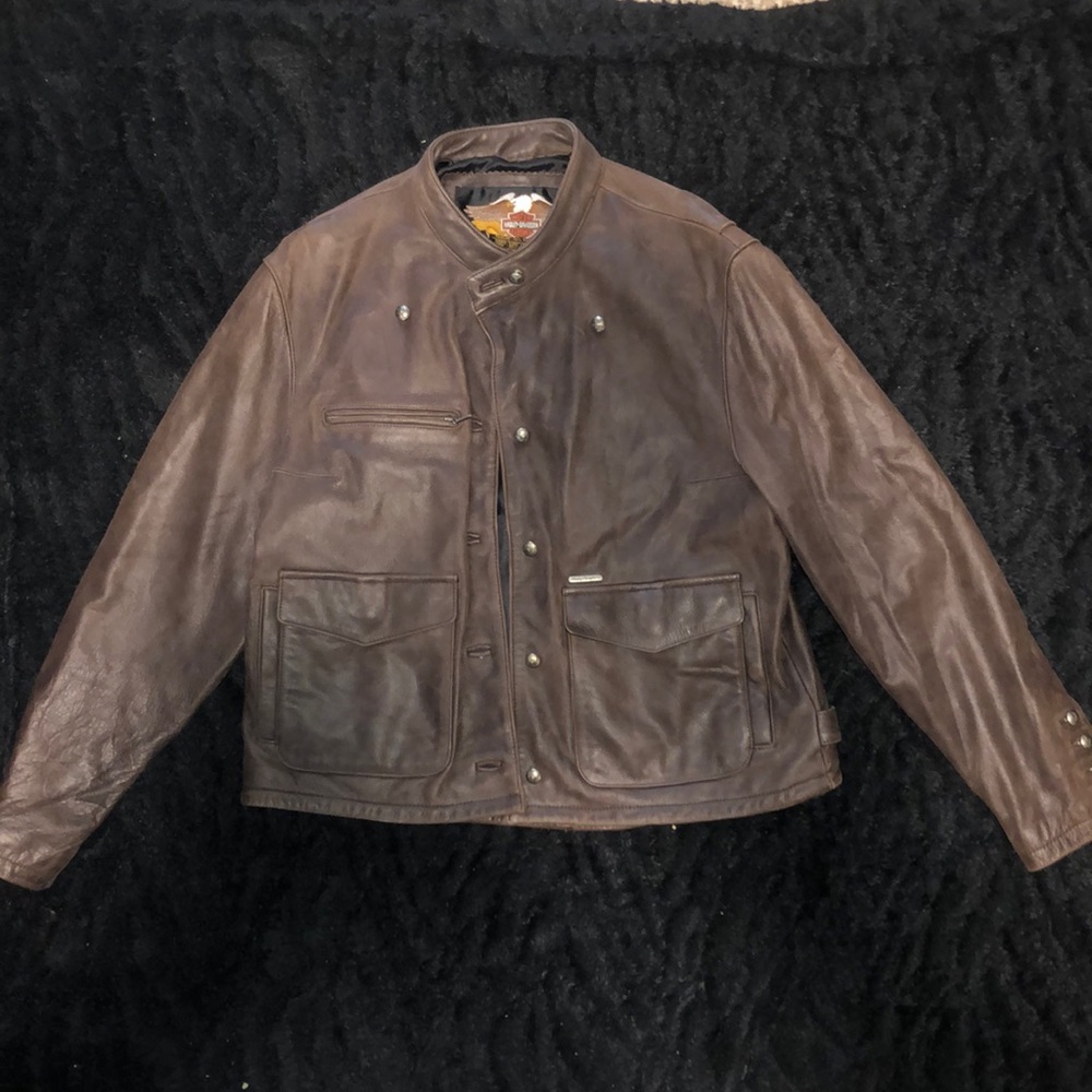 Women’s authentic Harley Davidson leather jacket